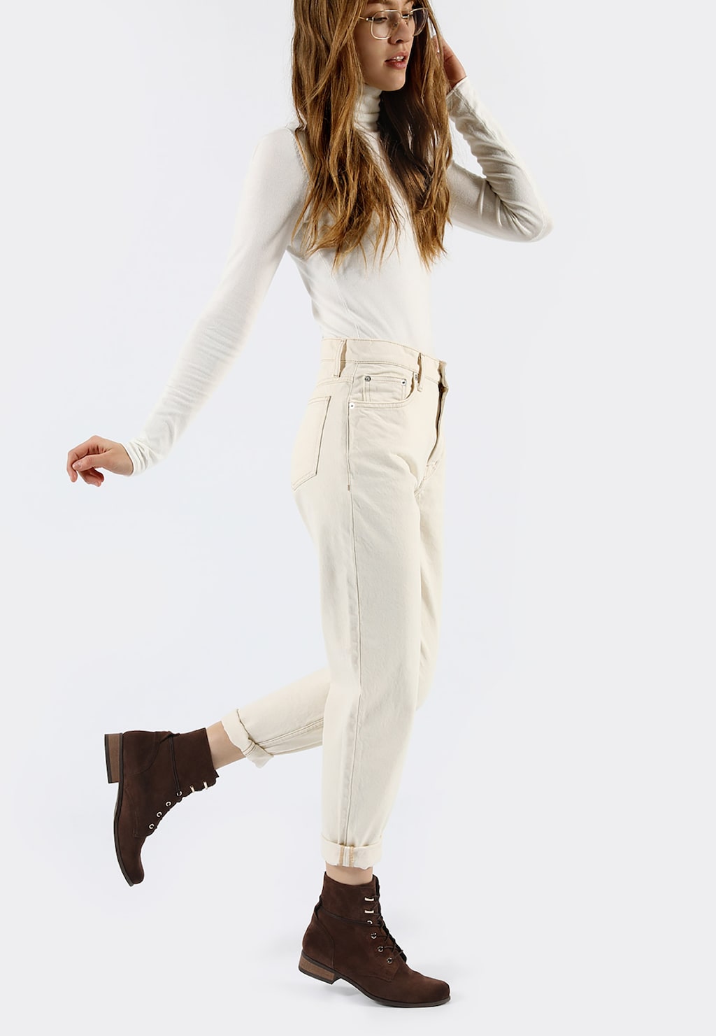 Členková obuv dámska na každodenné nosenie 64035-62 Widok 1