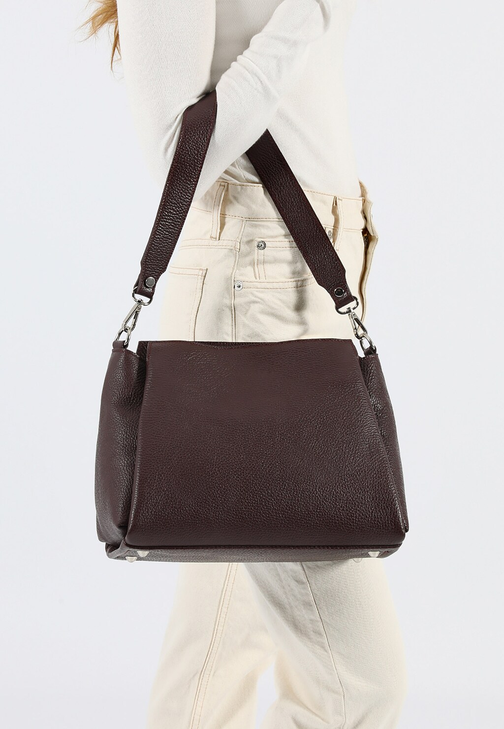 Fioletowa torebka damska na co dzień 80106-55 Widok 1