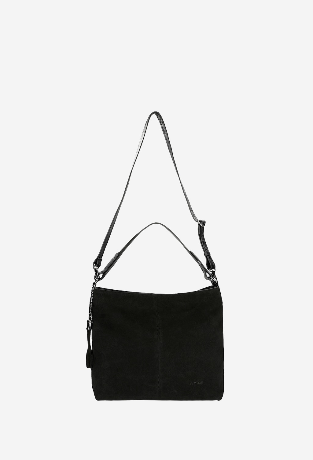 Vitaj, nová dámska kabelka čierna pre všetky módne divy  6890-81 Widok 4