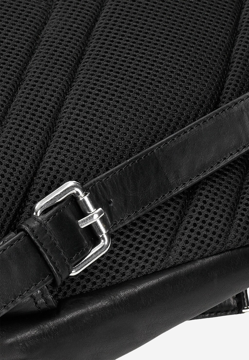 Czarny plecak męski ze skóry naturalnej 80142-51 Widok 7