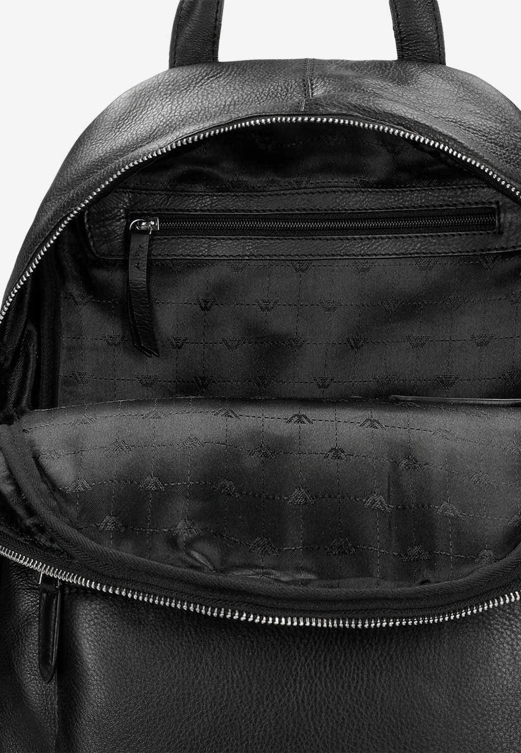 Minimalistický černý pánský batoh z hladké kůže 80143-51 Widok 5