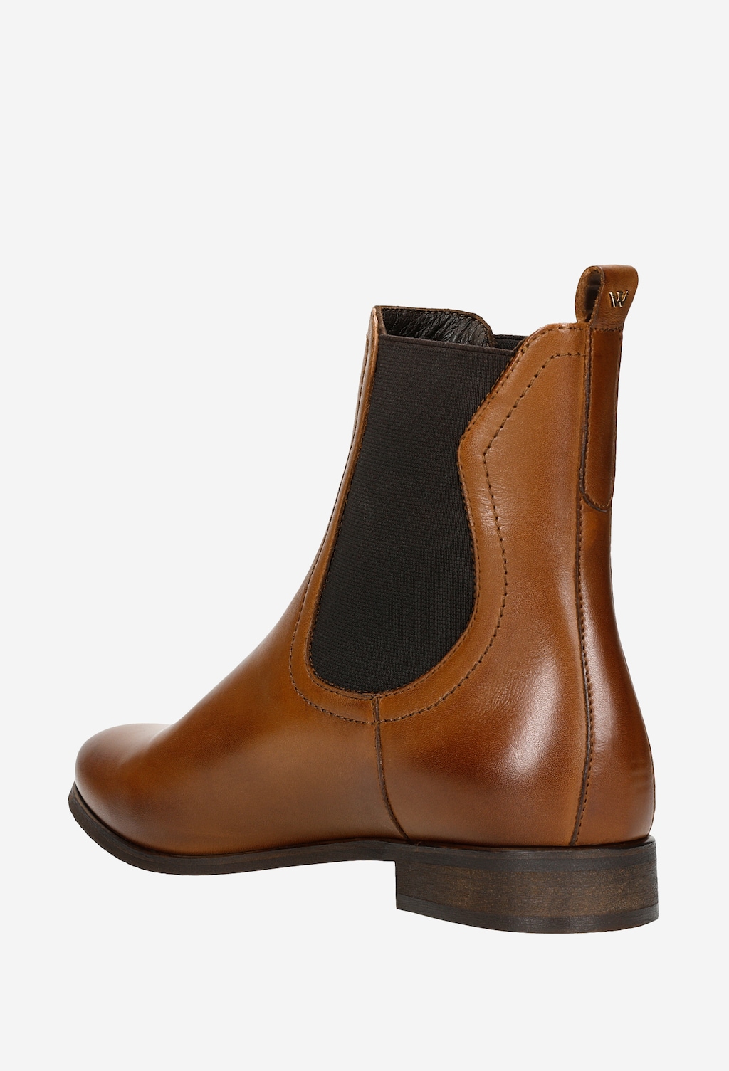 Brązowe sztyblety damskie z cholewką ponad kostkę  55060-52 Widok 4