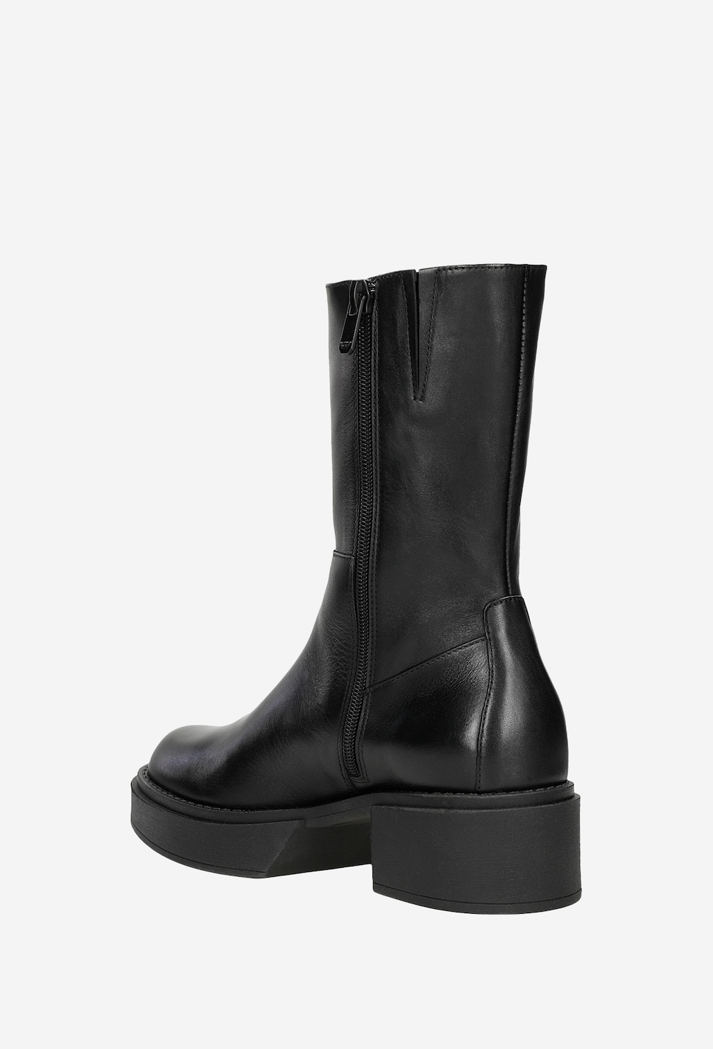 Czarne bikery damskie w modowym wydaniu 55105-51 Widok 4