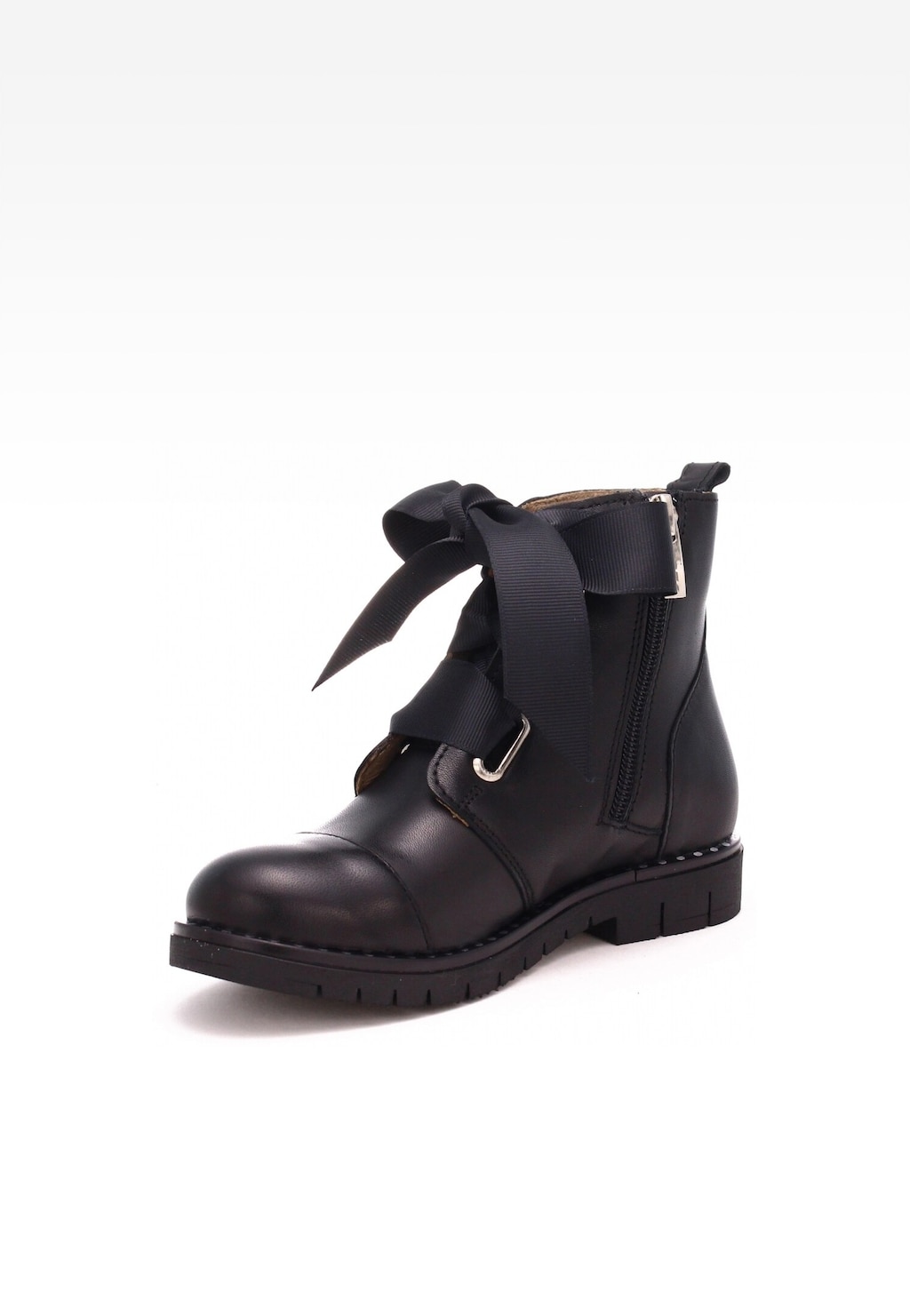 Trzewiki Wojas x Bartek 8400151, dla dziewcząt, czarny Widok 3