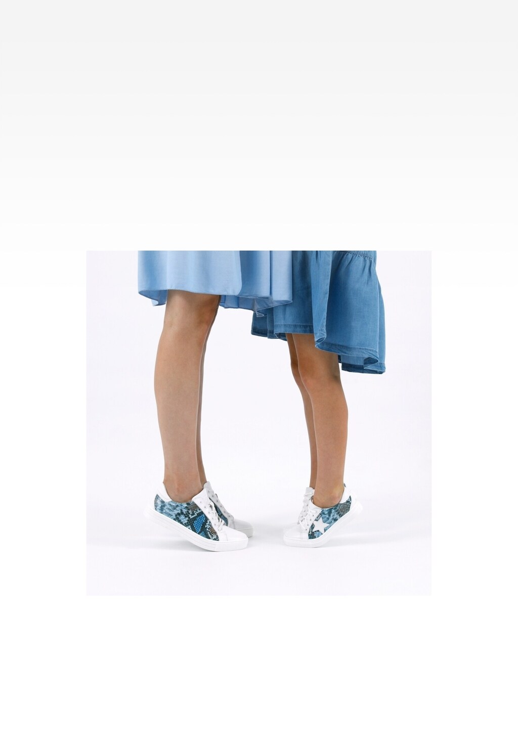 Półbuty BARTEK 8300186, dla dziewcząt, biało-niebieski Widok 11