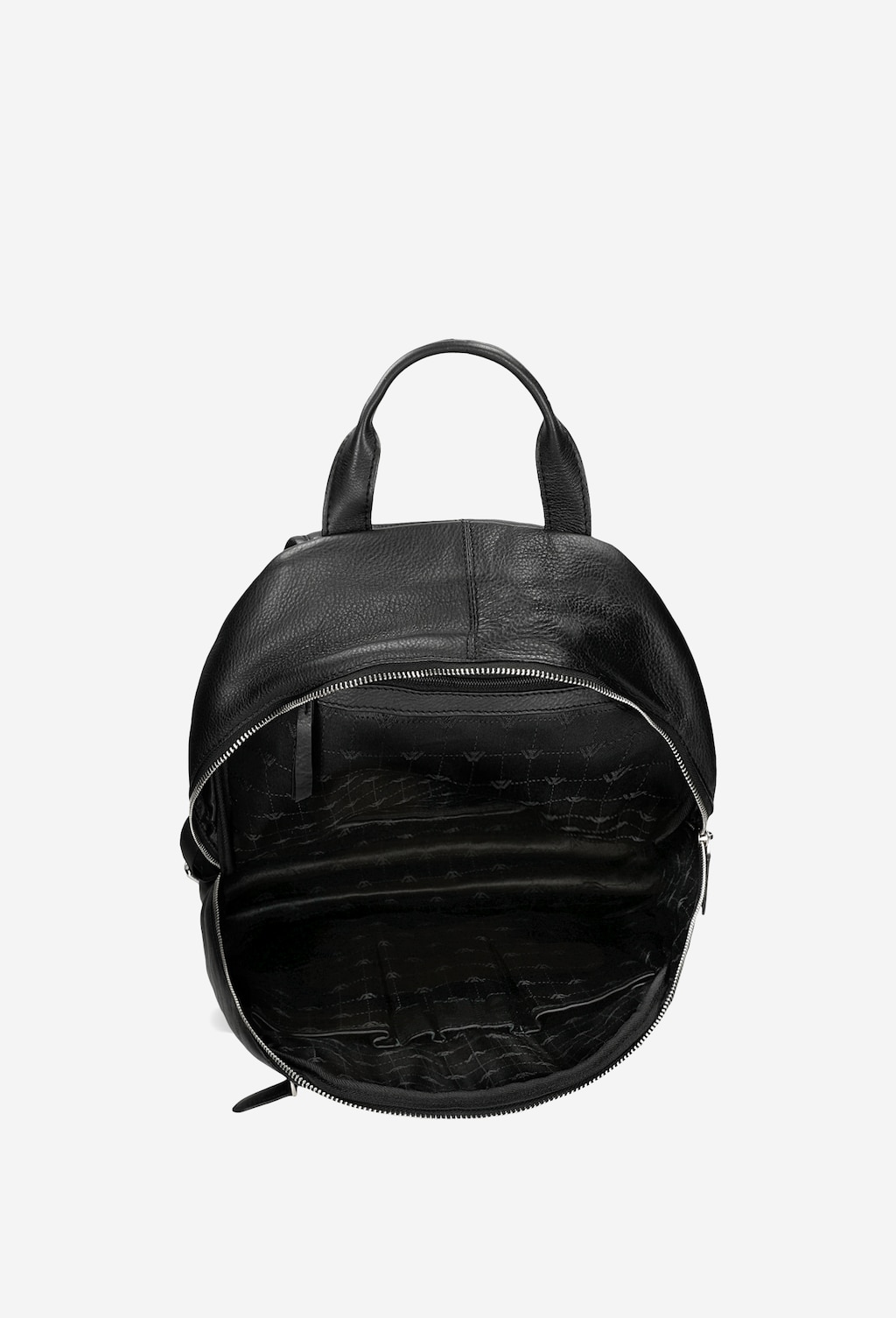 Minimalistický černý pánský batoh z hladké kůže 80143-51 Widok 6