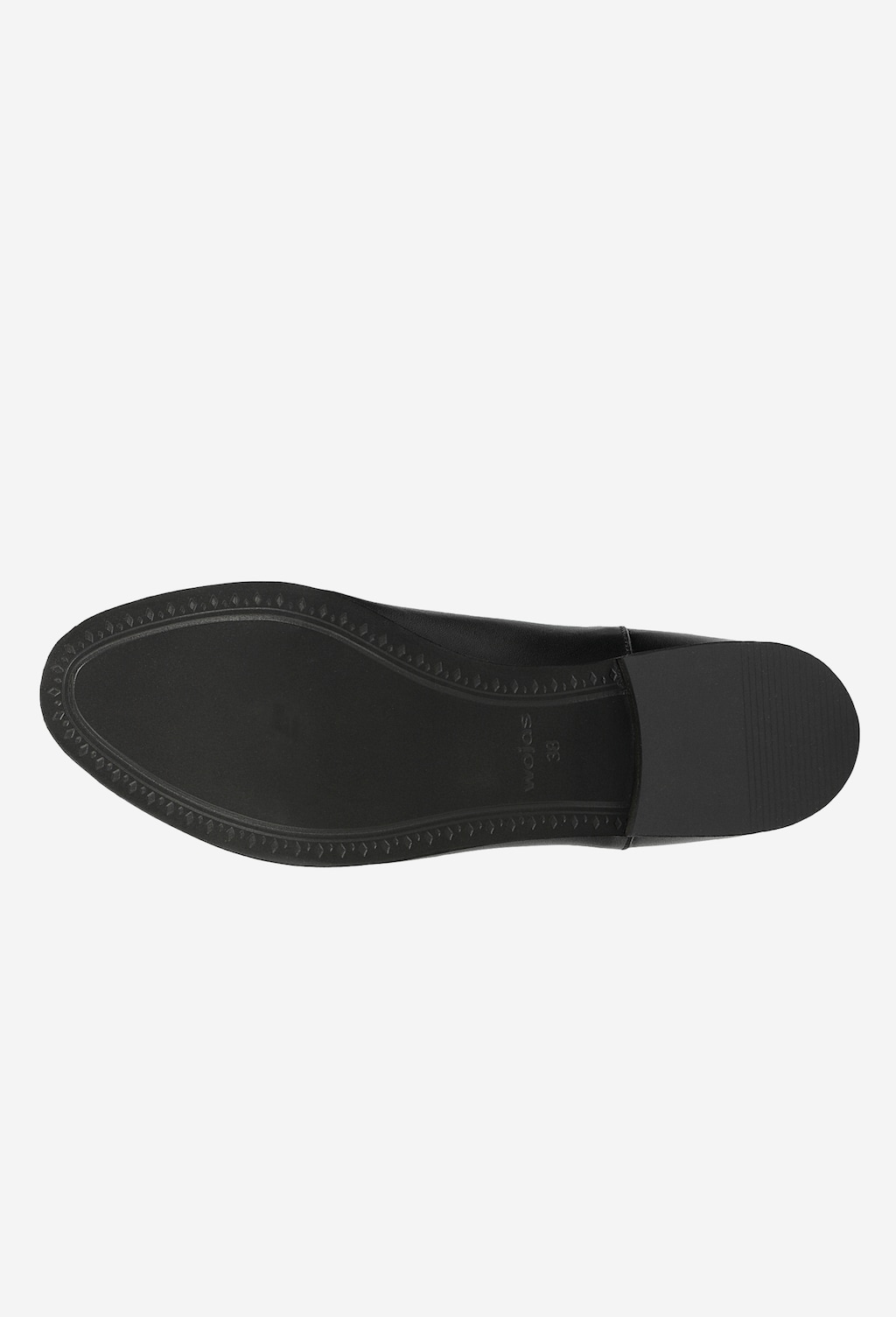 Kožené členkové čižmy pre dámu v čiernej farbe 55060-51 Widok 6