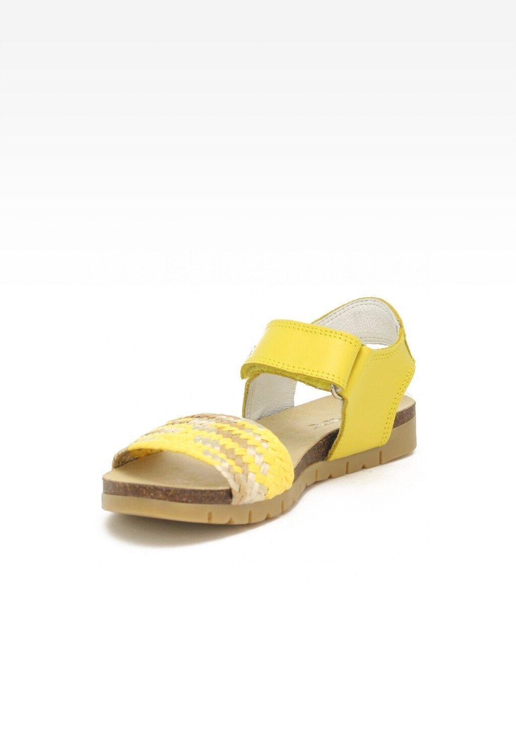 Sandały Wojas x Bartek 8520088, dla dziewcząt, żółty Widok 3