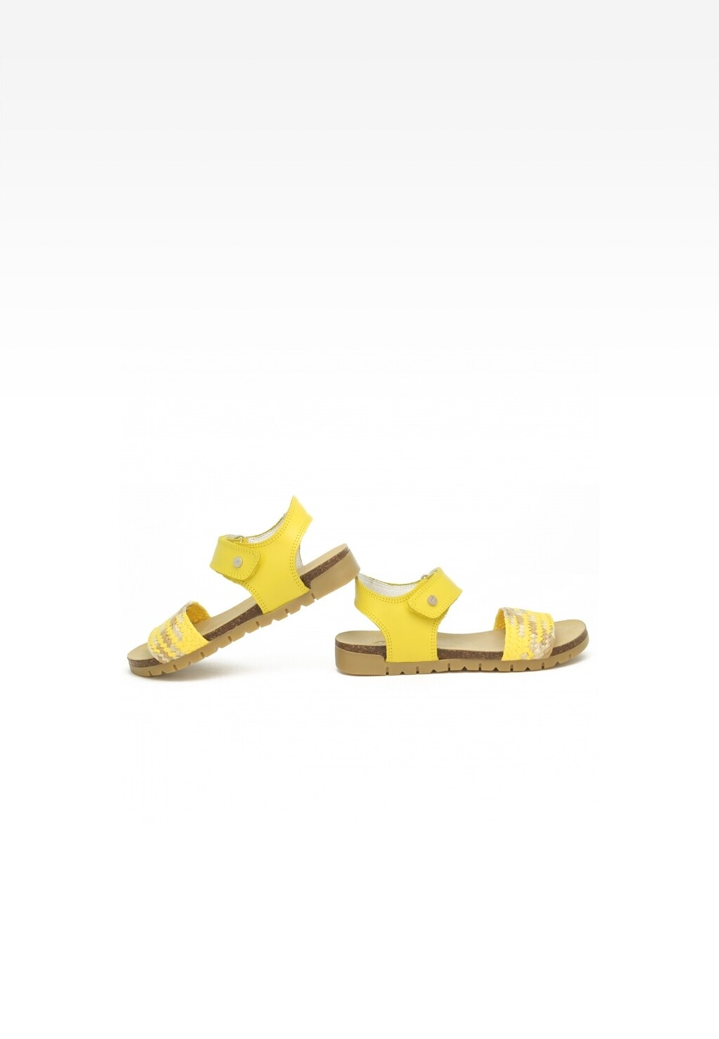 Sandały Wojas x Bartek 8520088, dla dziewcząt, żółty Widok 6