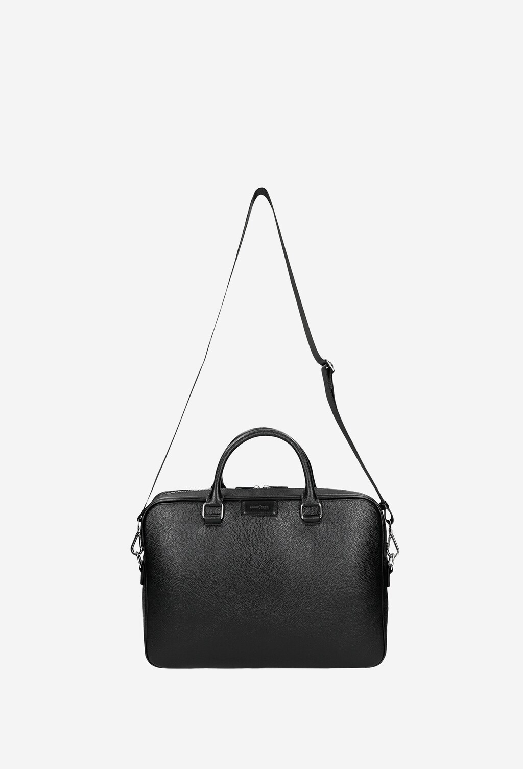 Čierna pánska kožená taška na notebook ako skvelý spoločník 80151-51 Widok 5