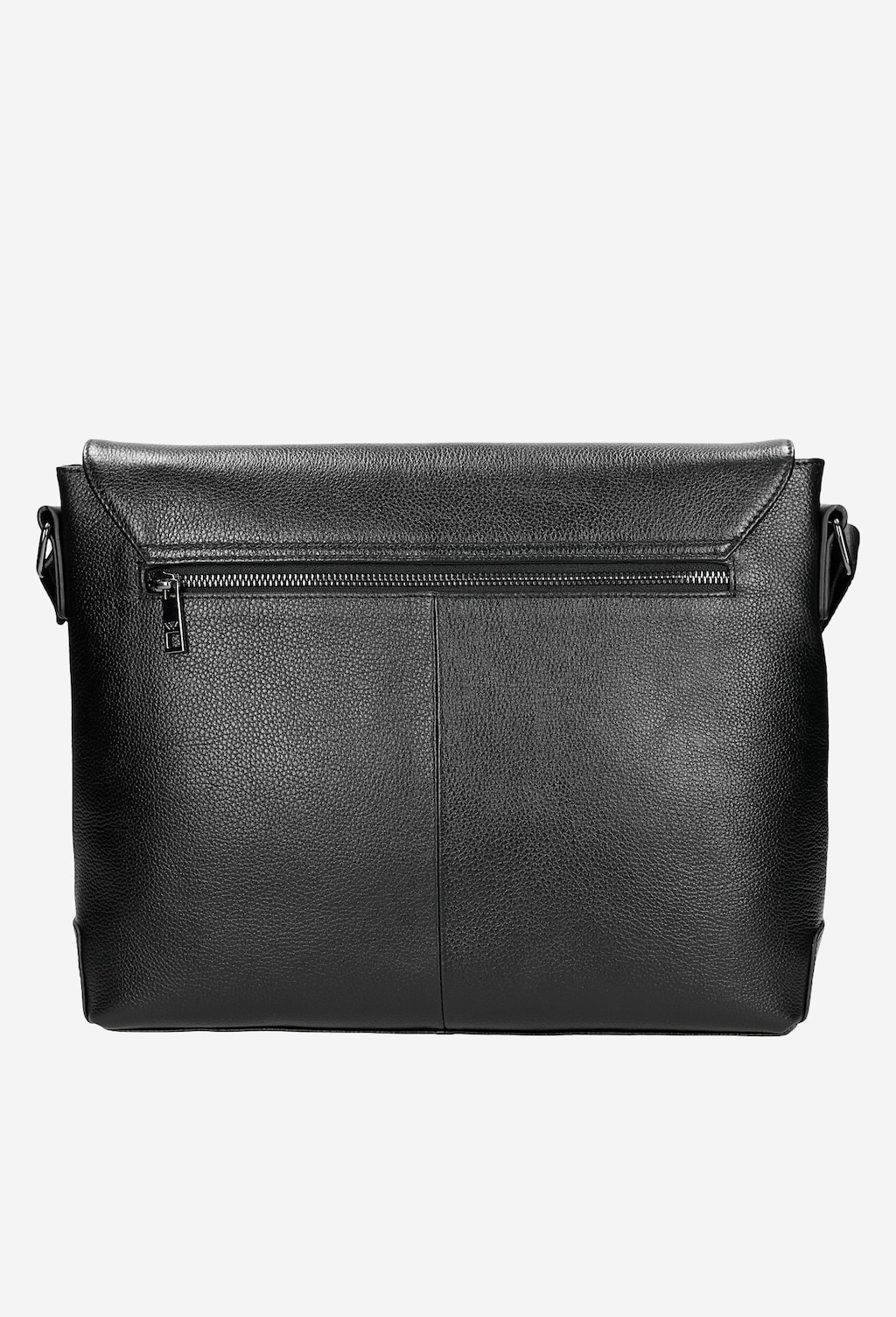 Klasická velká pánská kabelka z černé hladké kůže 80149-51 Widok 3