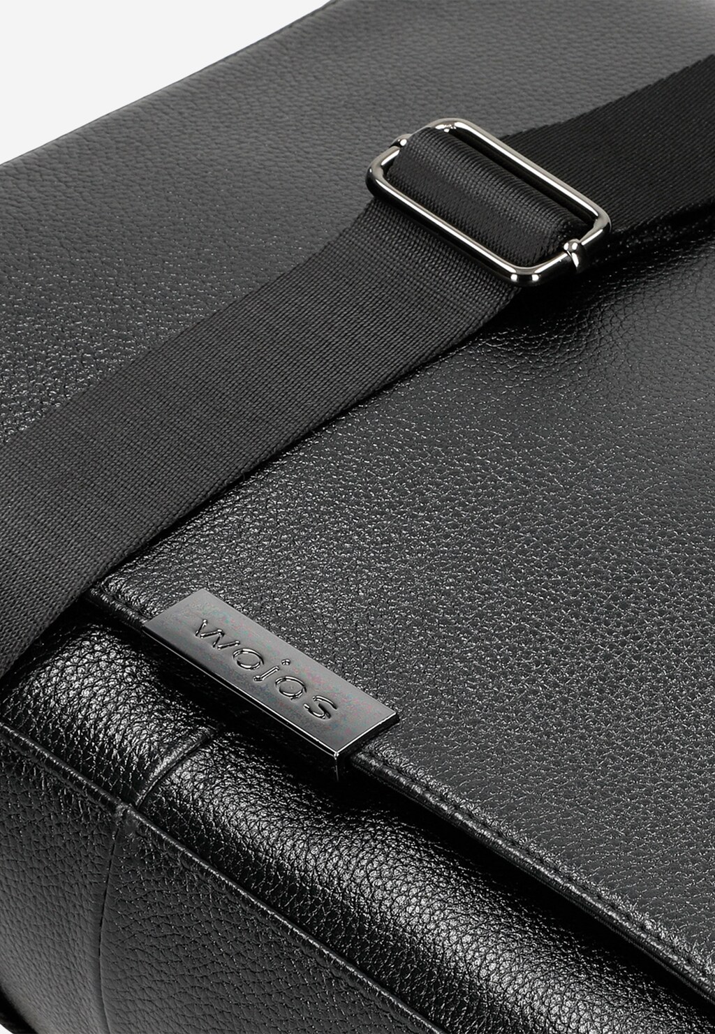 Klasická velká pánská kabelka z černé hladké kůže 80149-51 Widok 6