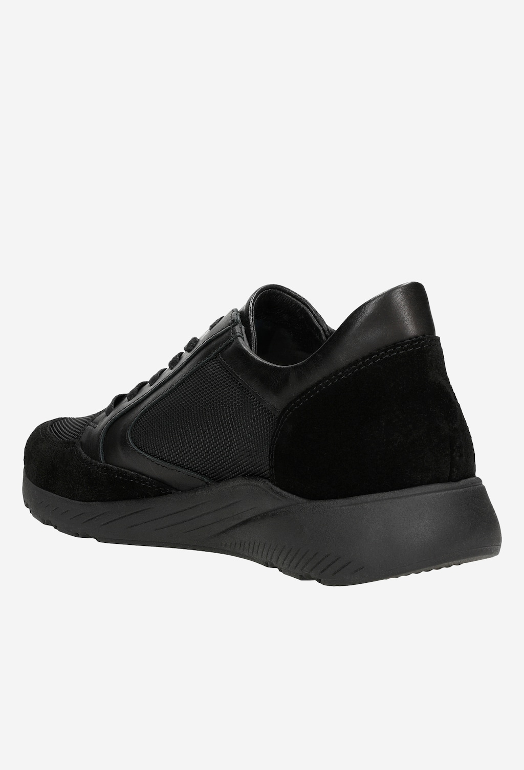 Ponadczasowe czarne sneakersy damskie  46105-81 Widok 3