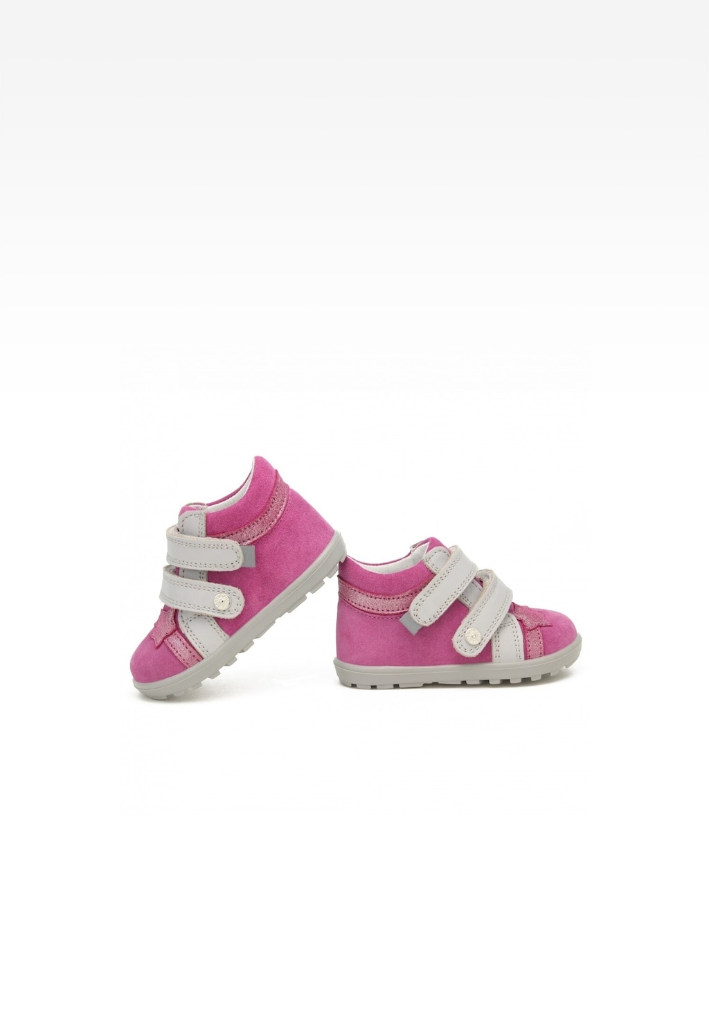 Trzewiki BARTEK 11733-015, dla dziewcząt, różowo-szary Widok 6