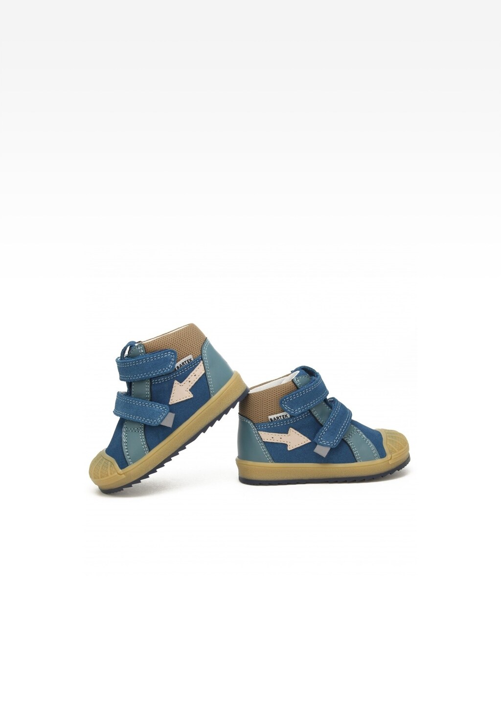 Sneakers BARTEK 11948041, niebiesko-beżowy Widok 6