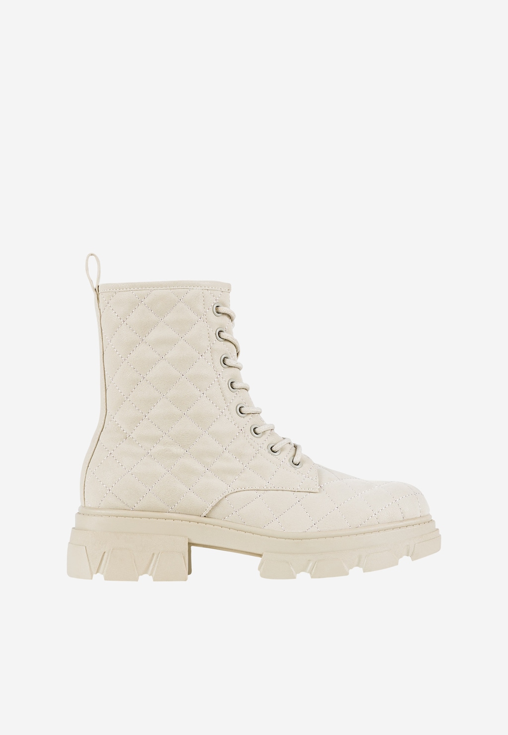 WJS beżowe pikowane bikery damskie WJS55011-19 Widok 1