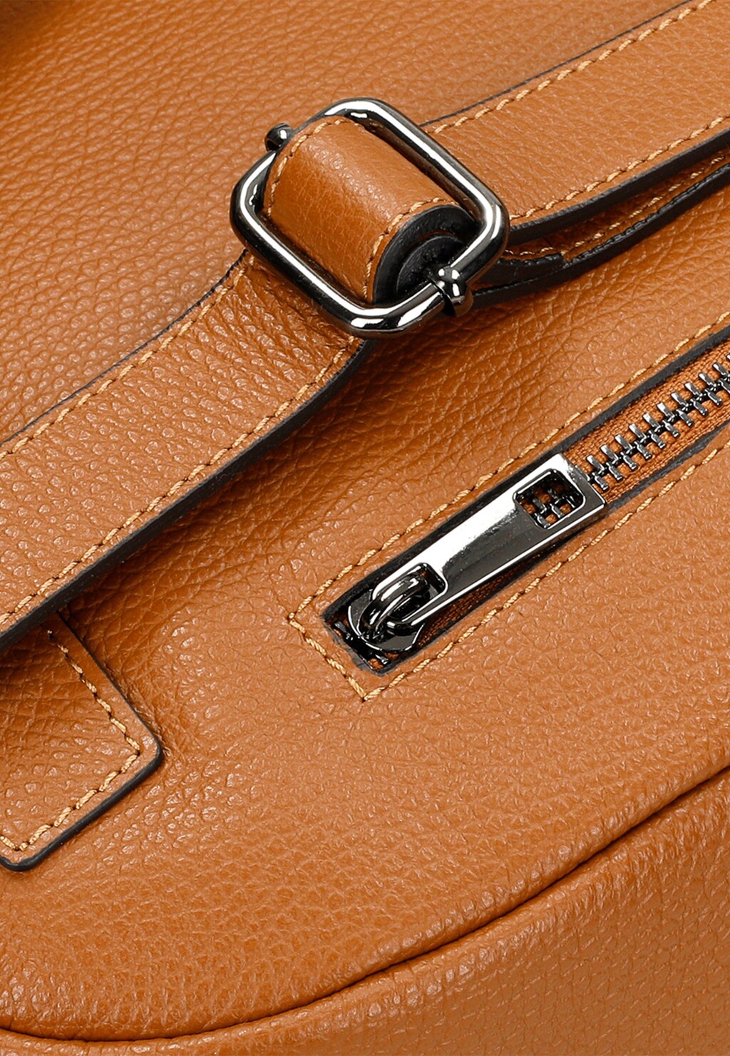 Jasnobrązowy plecak damski w miejskim stylu 80218-53 Widok 7