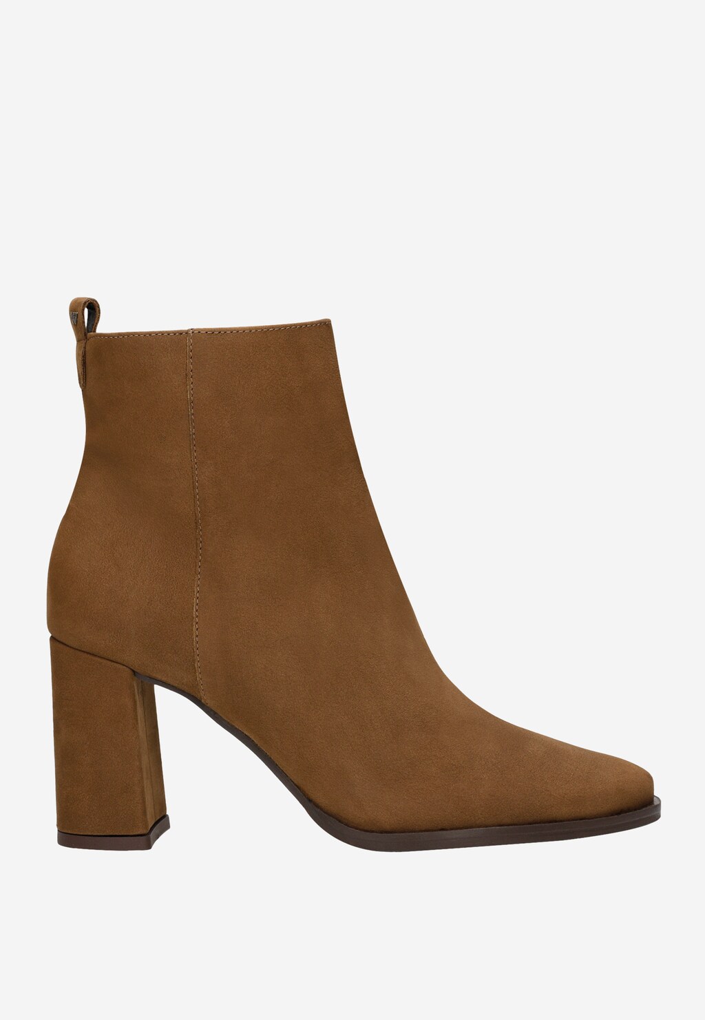 Hnedé dámske členkové čižmy pre všetky módne znalkyne 55058-72 Widok 1