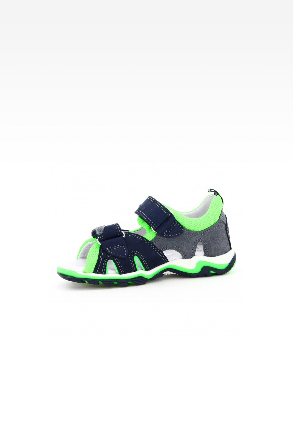 Obuwie profilaktyczne brtk young BARTEK T-19187-7/01, dla chłopców, granatowo-szaro-zielony Widok 4