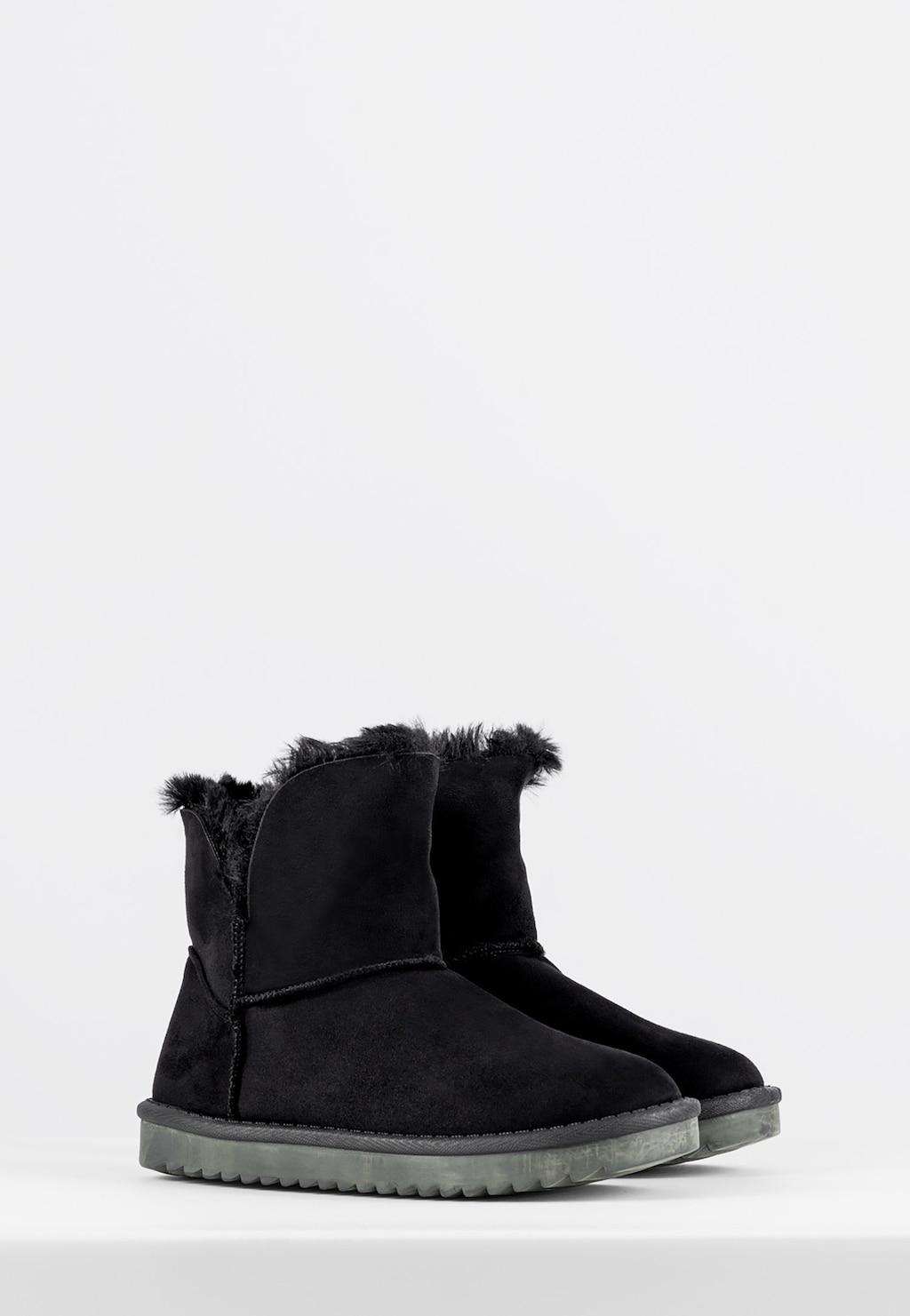 WJS czarne ocieplane Śniegowce damskie WJS44005-61 Widok 2