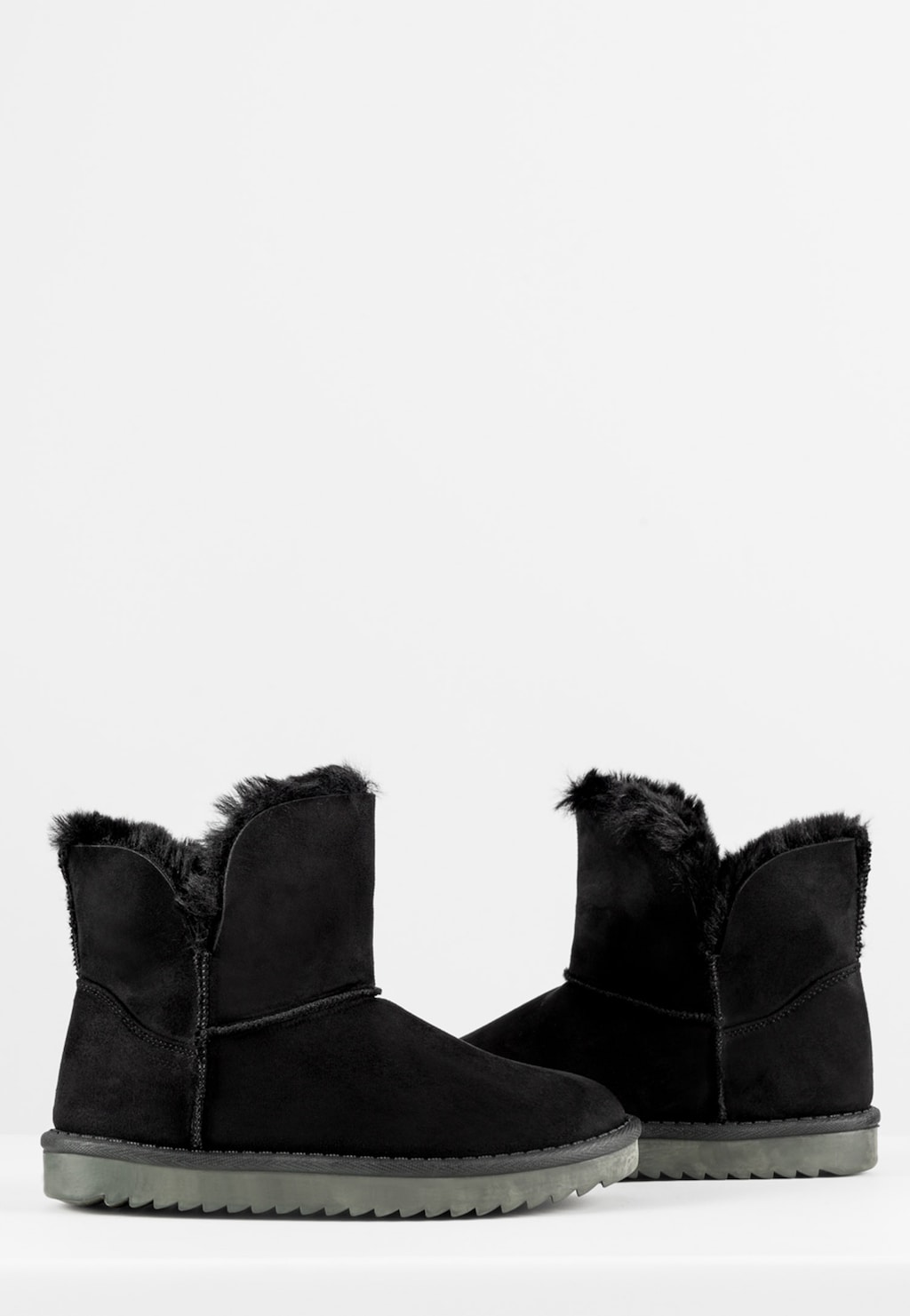 WJS czarne ocieplane Śniegowce damskie WJS44005-61 Widok 3