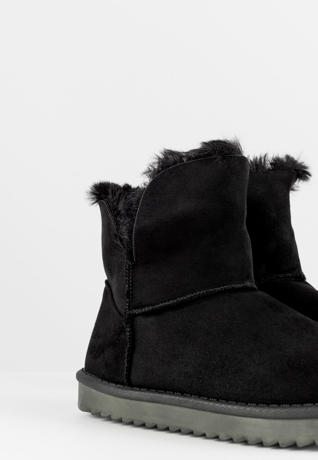 WJS czarne ocieplane Śniegowce damskie WJS44005-61 Widok 4