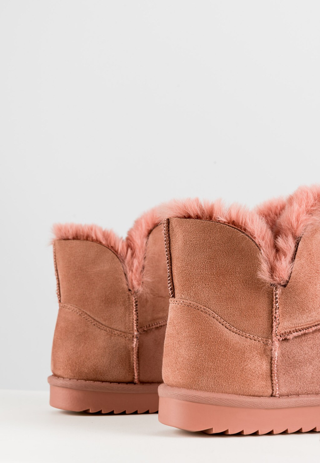 Ocieplane Śniegowce damskie w kolorze różowym WJS44005-65 Widok 3