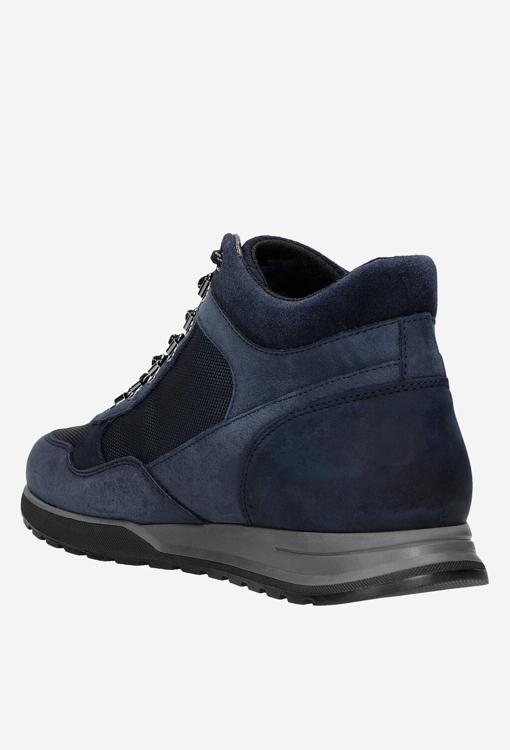 Štýlové pánske čižmy z brúsenej kože na bežný deň 24043-86 Widok 3