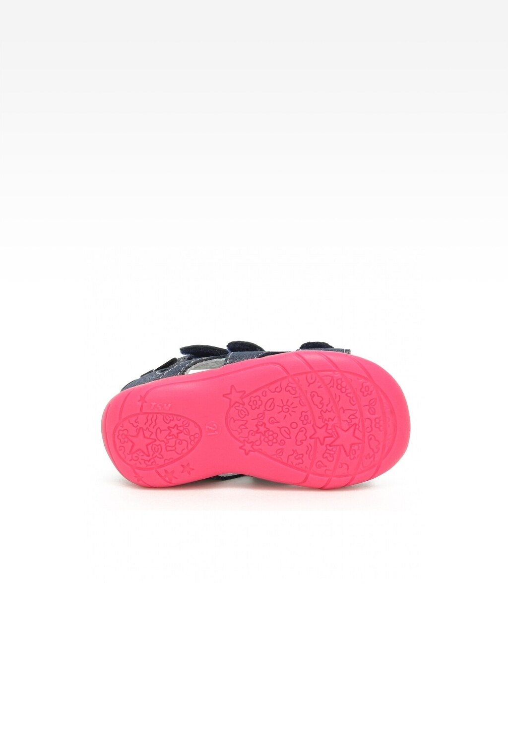 Sandały BARTEK 11707-024, dla dziewcząt, granatowo-różowy Widok 8