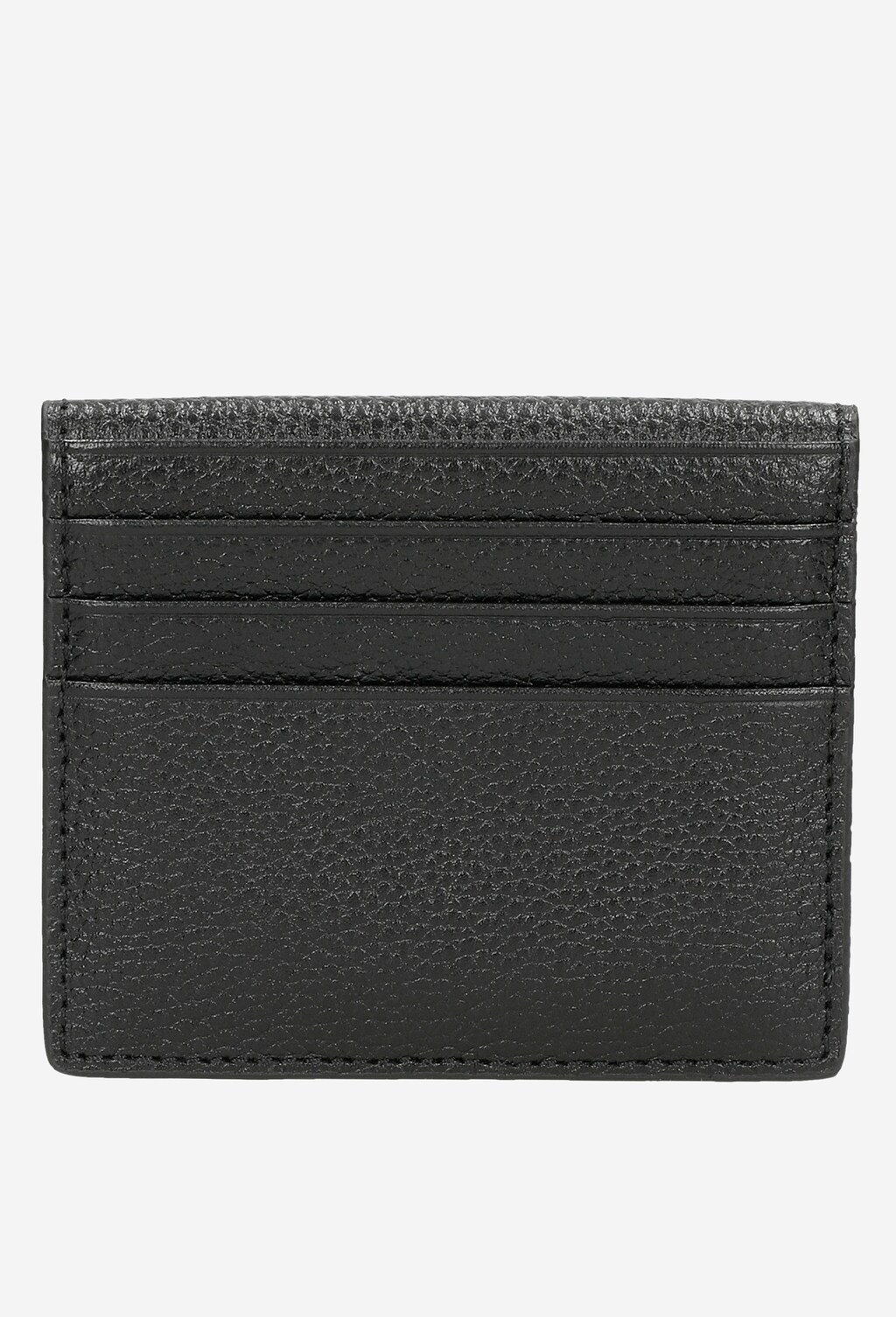 Czarny skórzany portfel męski na karty i banknoty 91026-51 Widok 3