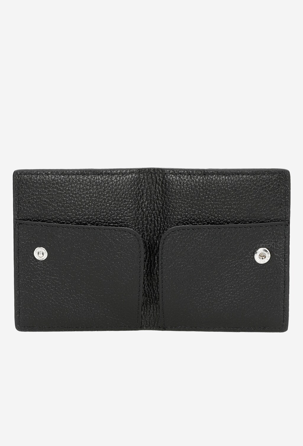Czarny skórzany portfel męski na karty i banknoty 91026-51 Widok 4