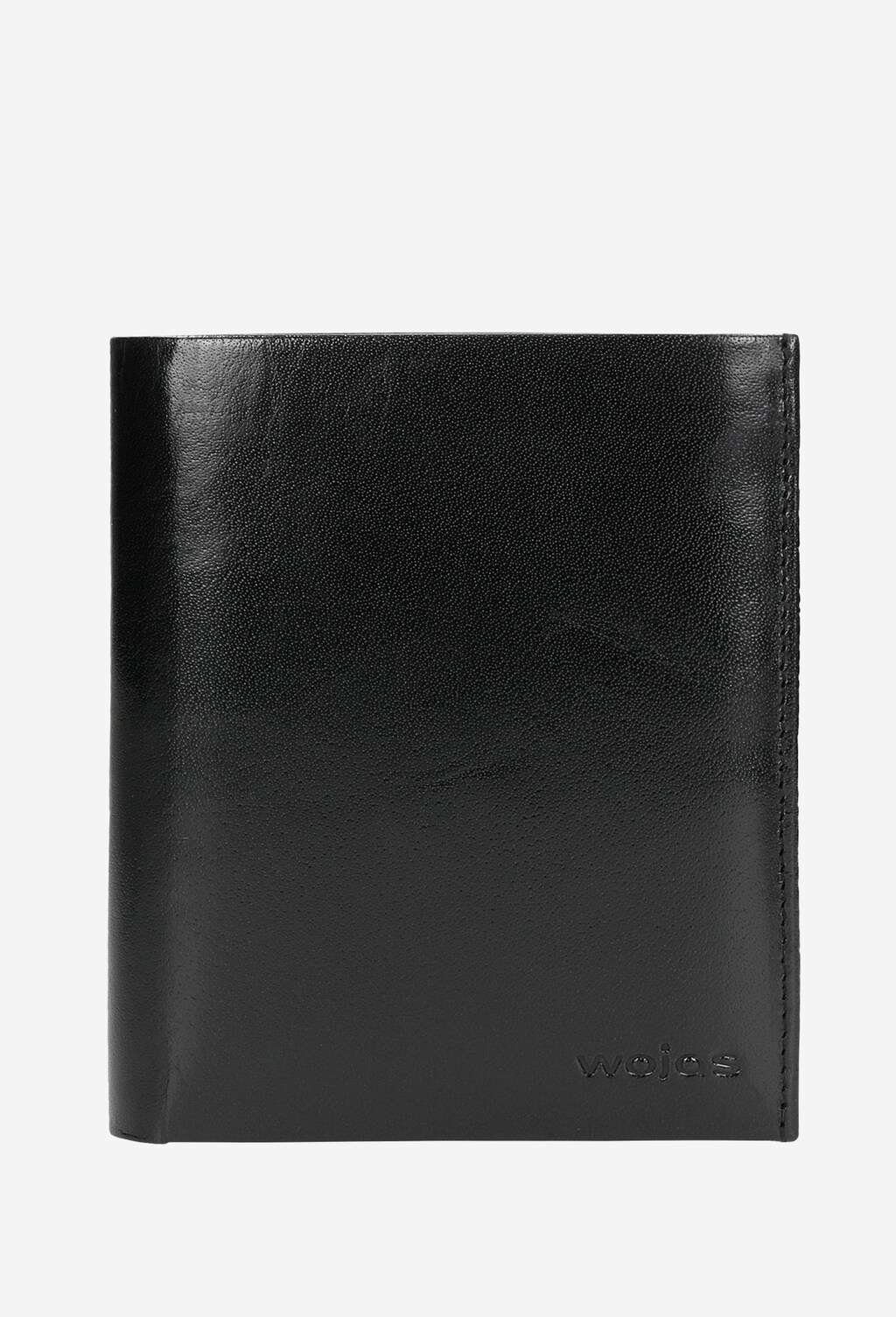 Pánska kožená peňaženka v čiernej farbe na mince aj bankovky 91027-51 Widok 1
