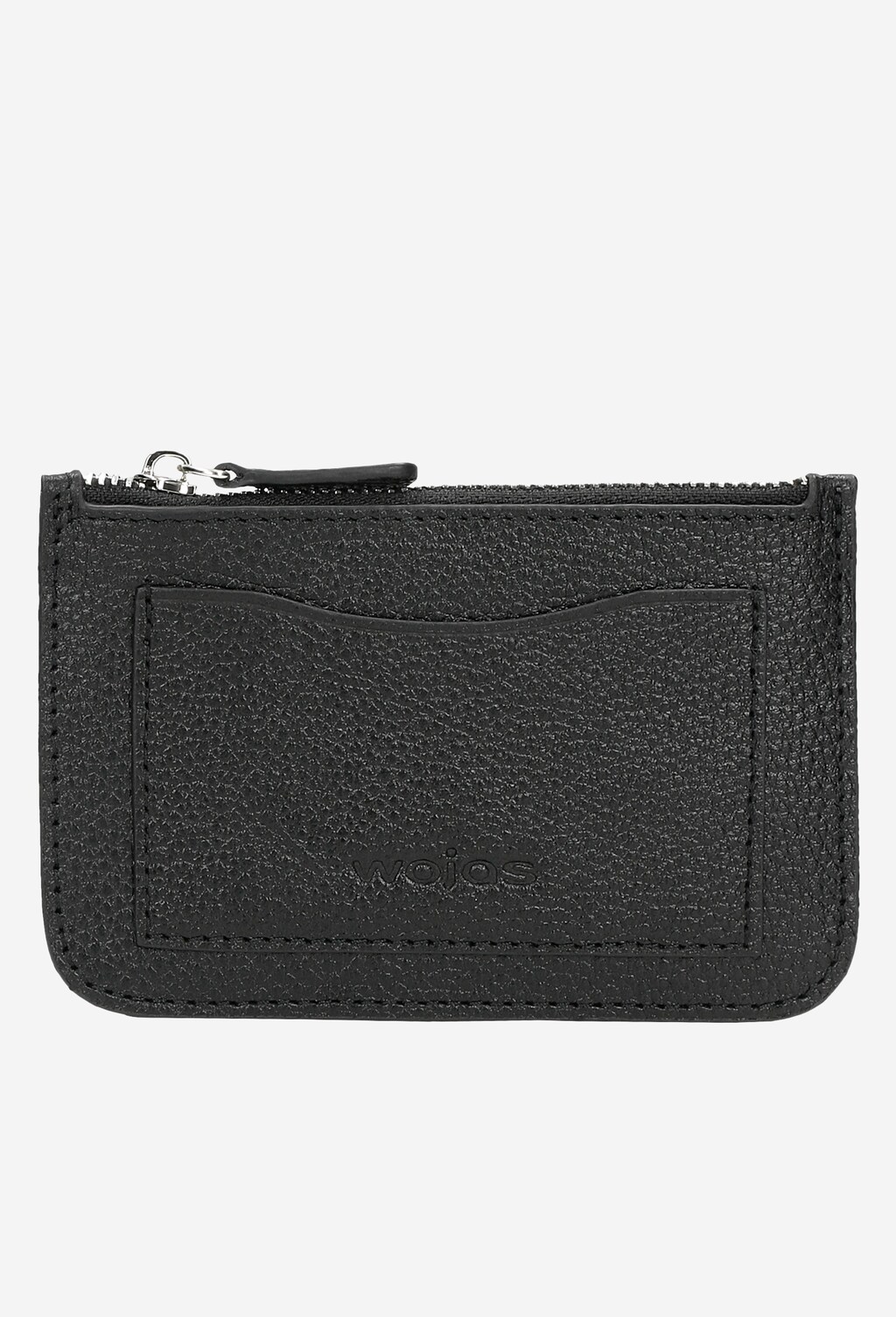 Czarny portfel męski z zapięciem na zamek 91025-51 Widok 1