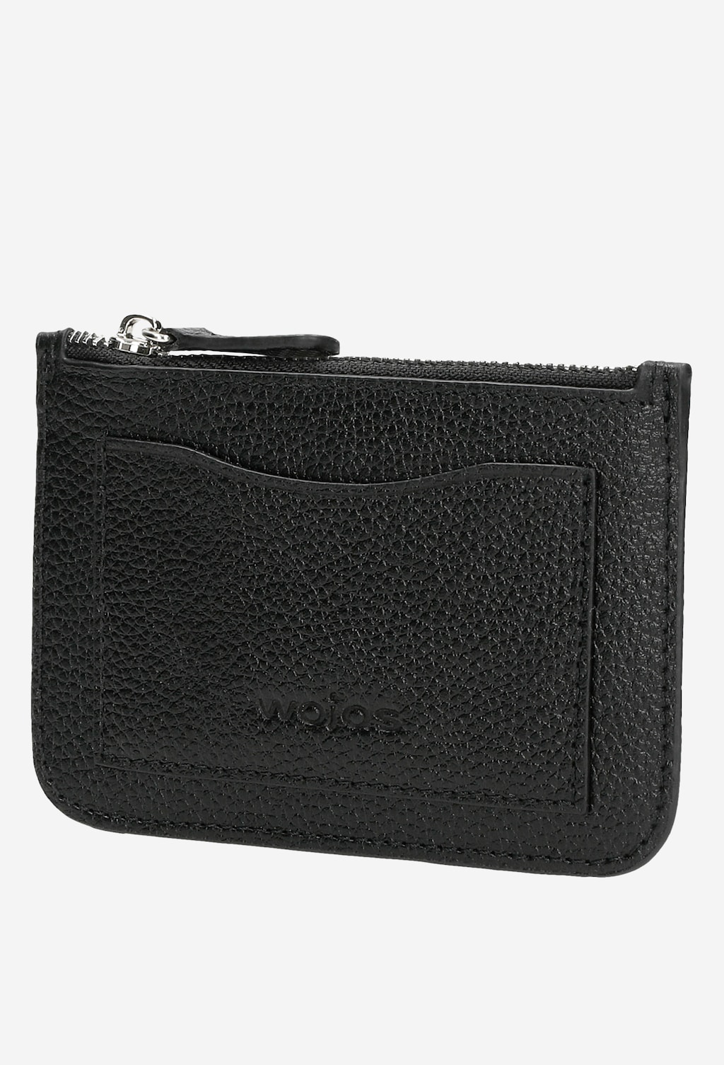 Czarny portfel męski z zapięciem na zamek 91025-51 Widok 2