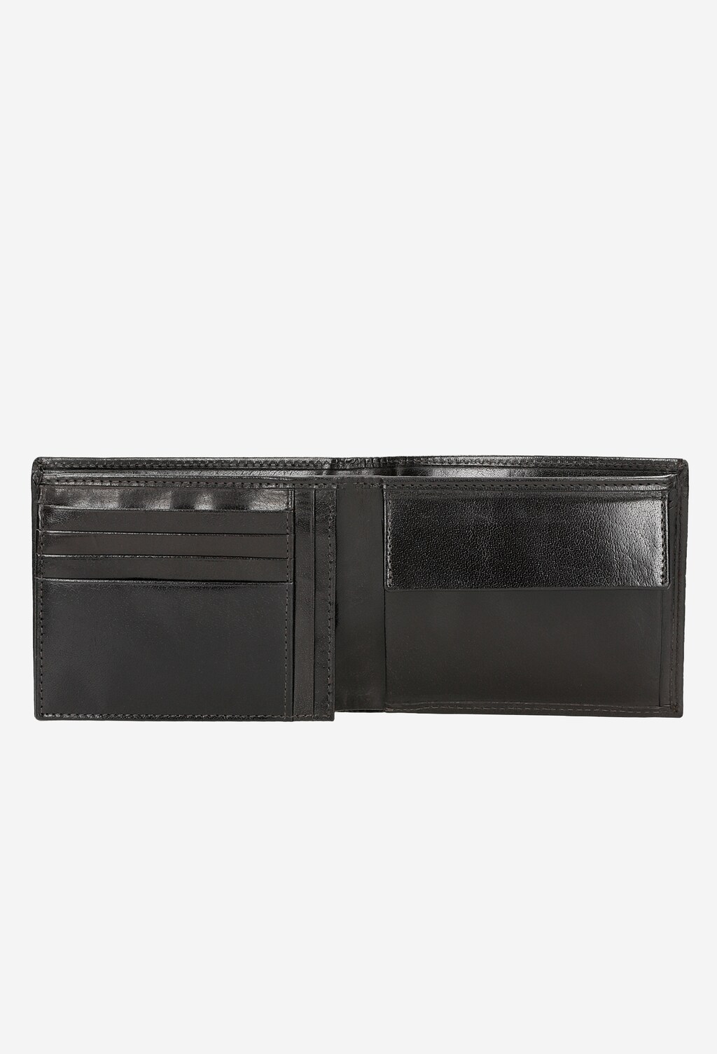 Klasyczny portfel męski w kolorze ciemnego brązu 91030-52 Widok 4