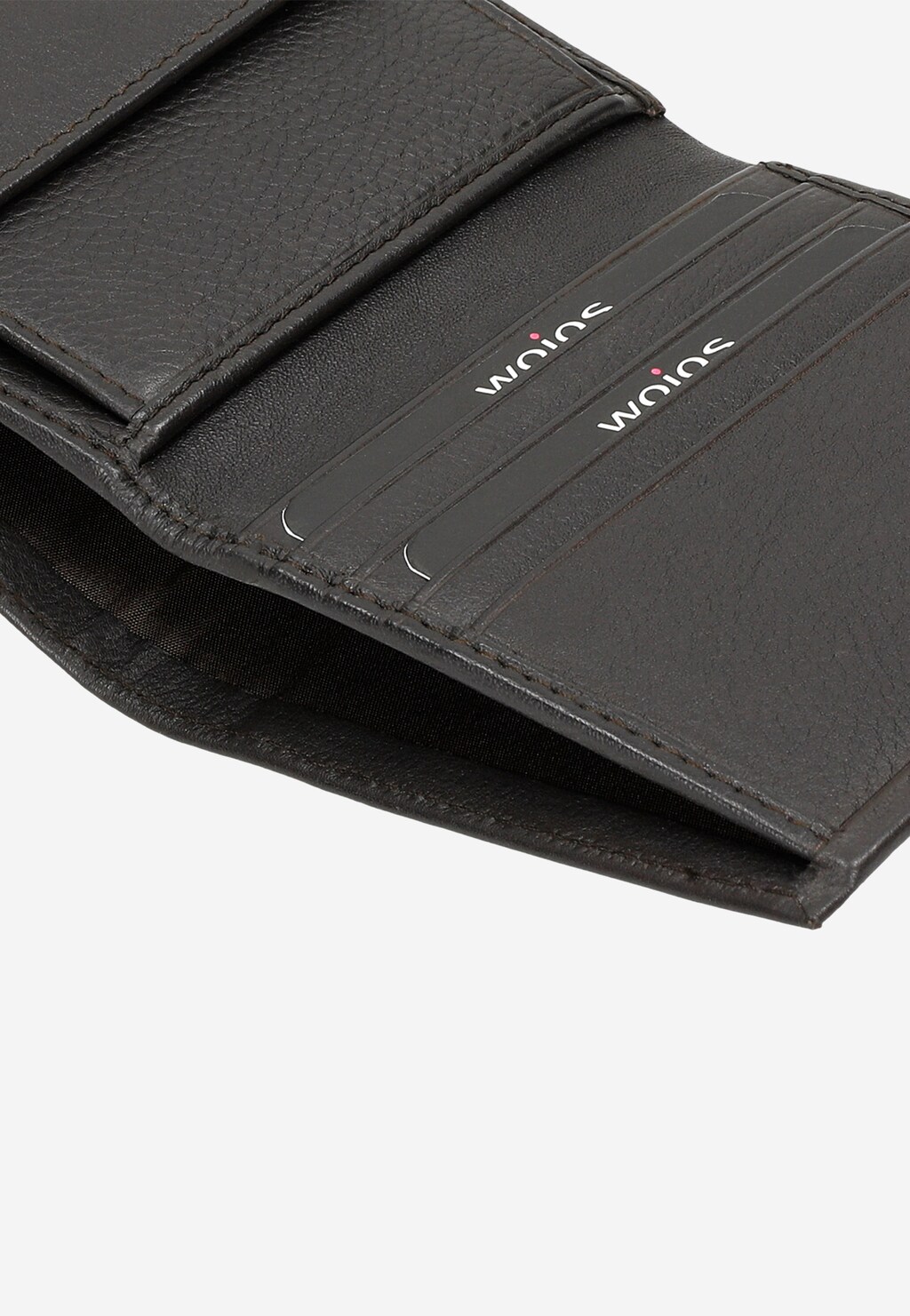 Tmavě hnědá kožená peněženka pánská z hladké kůže 91031-52 Widok 6