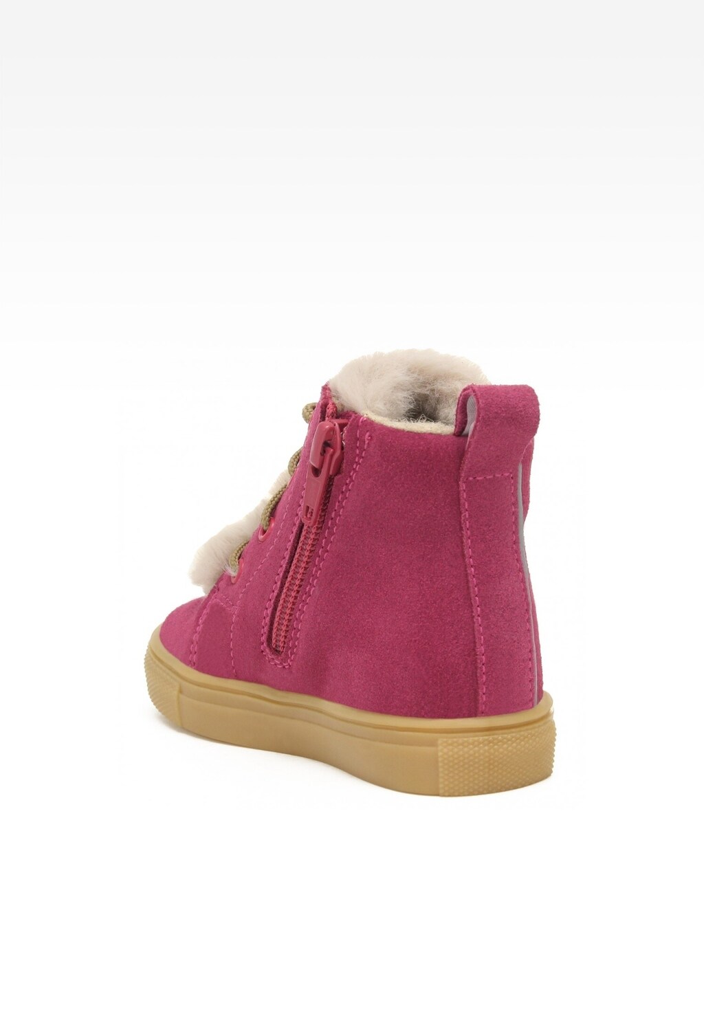 Trzewiki ocieplane BARTEK 11570006, dla dziewcząt, ciemno różowy Widok 5