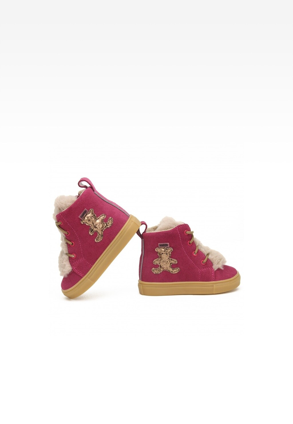Trzewiki ocieplane BARTEK 11570006, dla dziewcząt, ciemno różowy Widok 6
