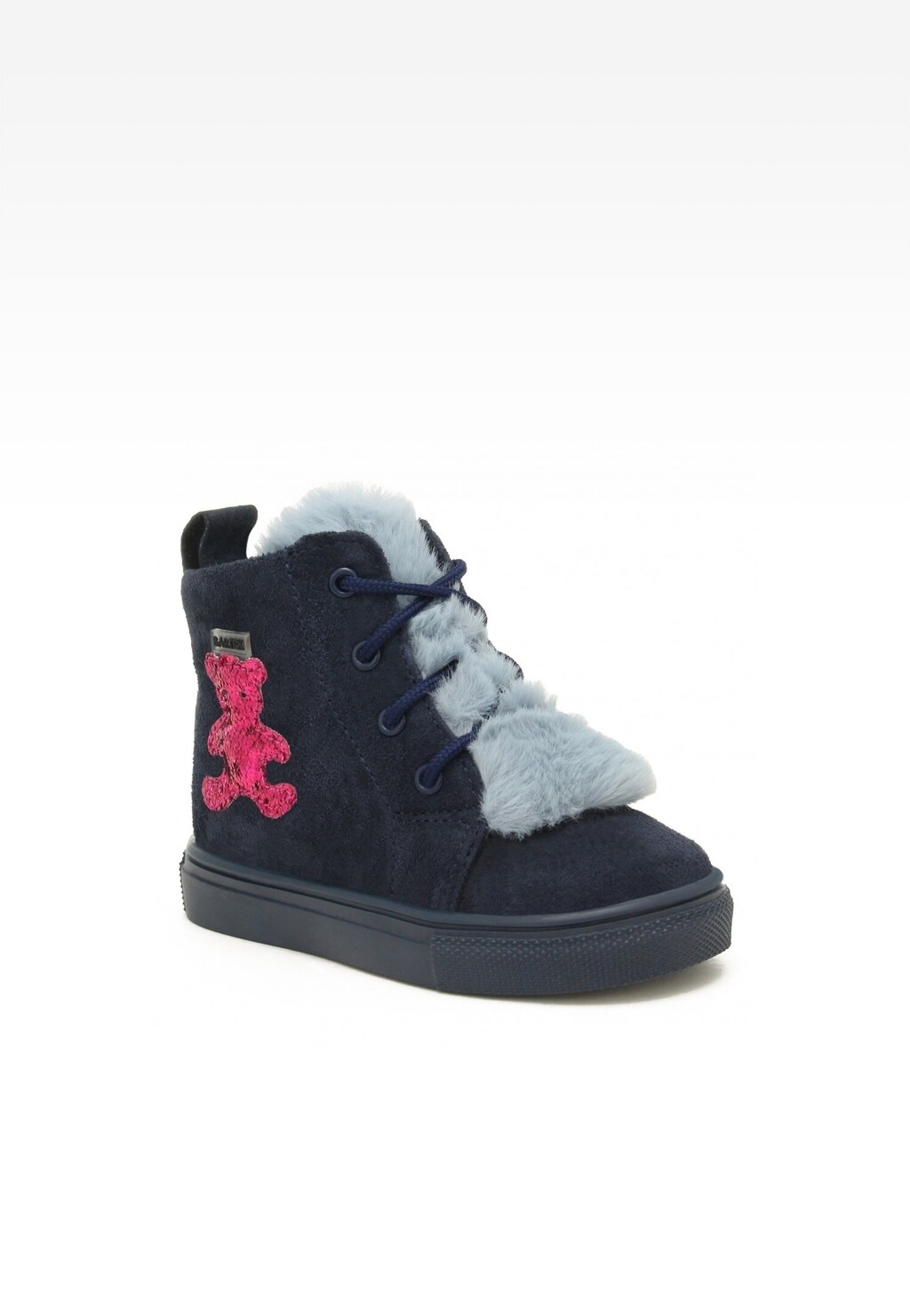 Trzewiki ocieplane BARTEK 11570007, dla dziewcząt, granatowy Widok 2
