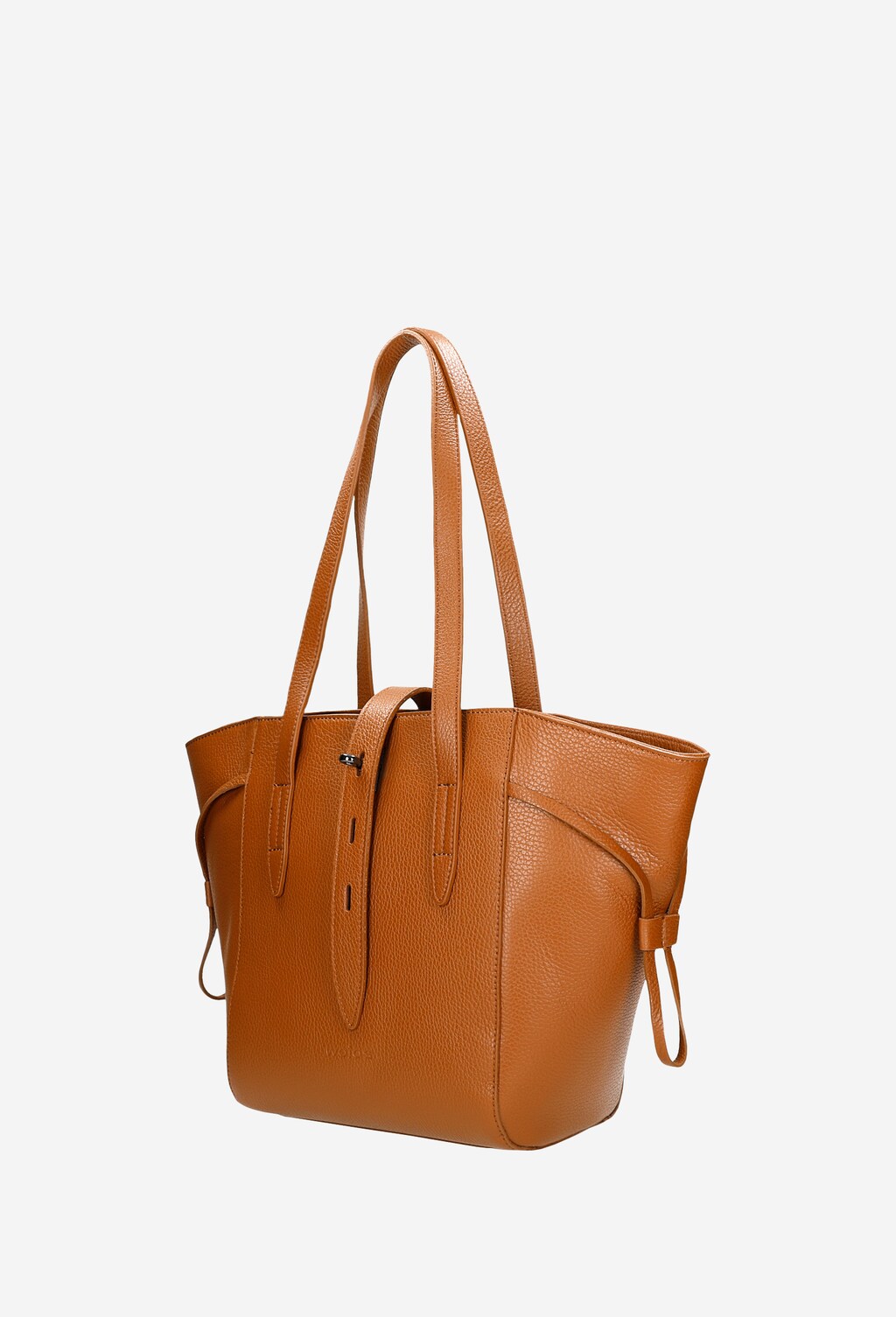 Veľká dámska kabelka na každodenné nosenie z pravej kože 80183-53 Widok 2