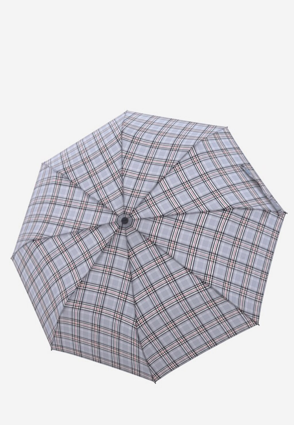 DOPPLER parasol w kratę popielaty K000006-10 Widok 2