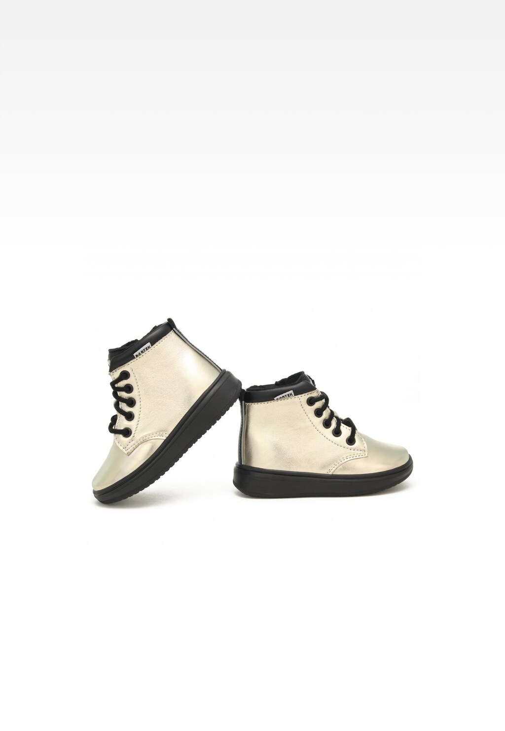 Trzewiki ocieplane BARTEK 11561002, dla dziewcząt, złoty Widok 6