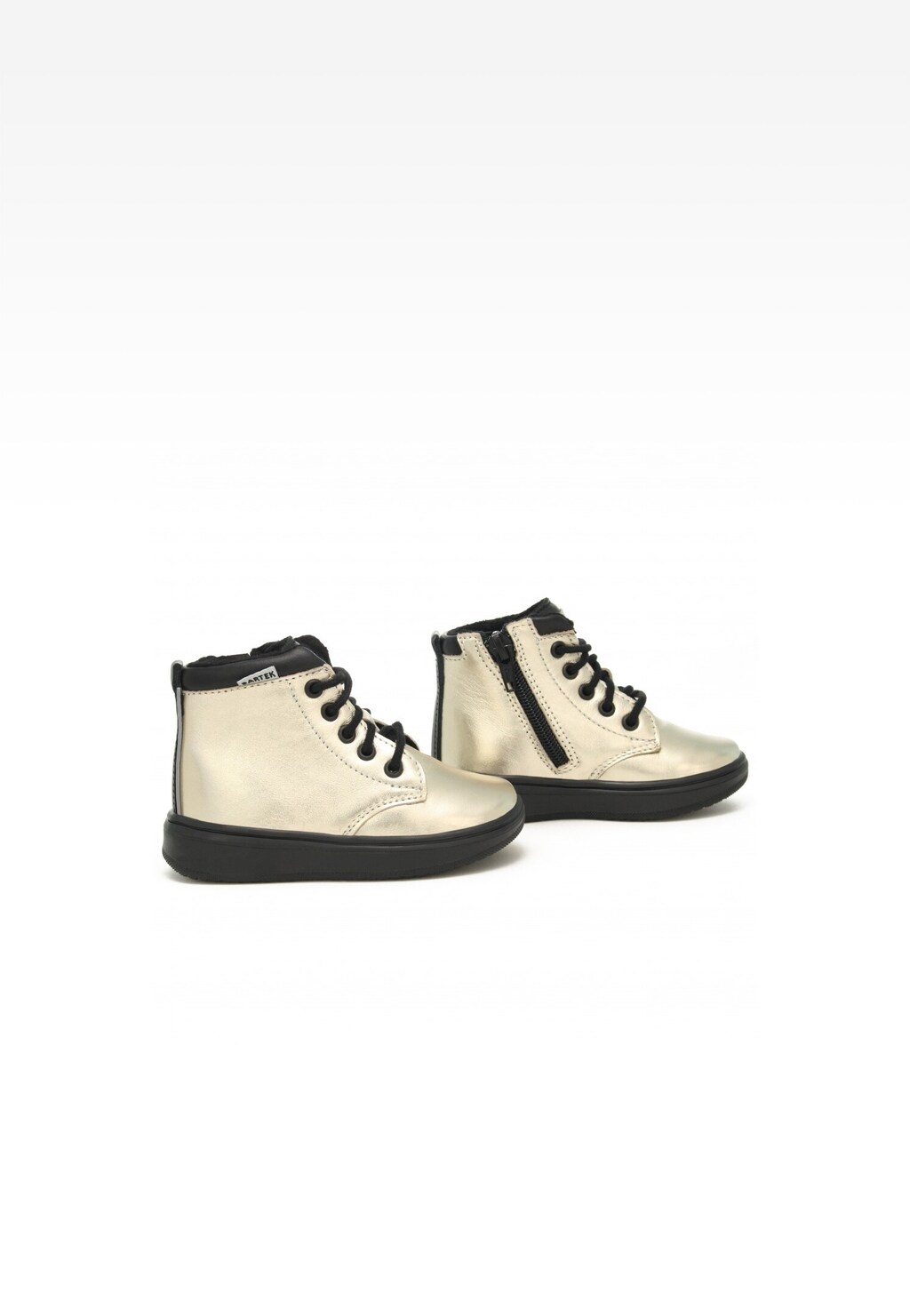 Trzewiki ocieplane BARTEK 11561002, dla dziewcząt, złoty Widok 7