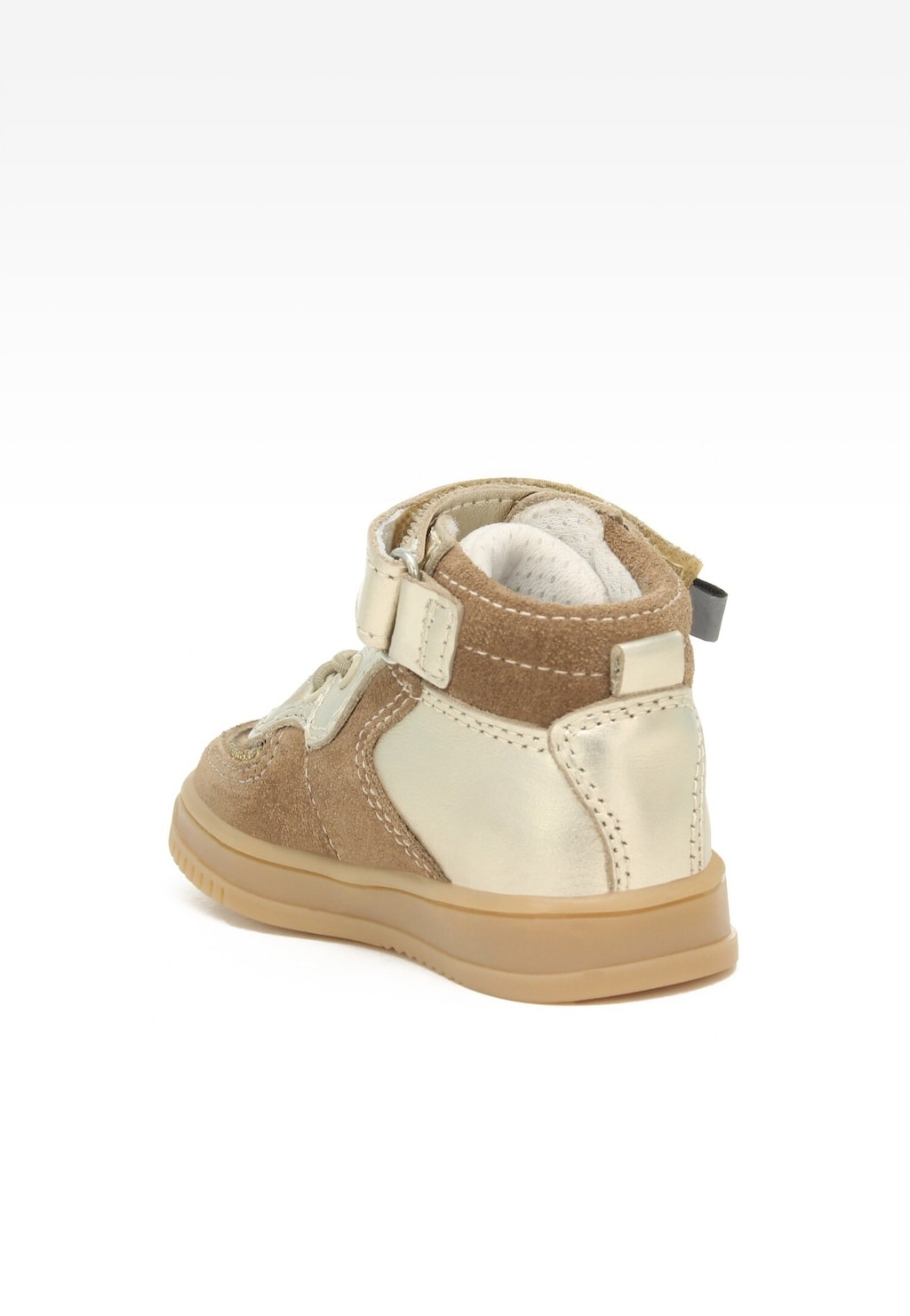 Tenisky BARTEK 11583008, pro dívky, béžovo-zlaté Widok 5