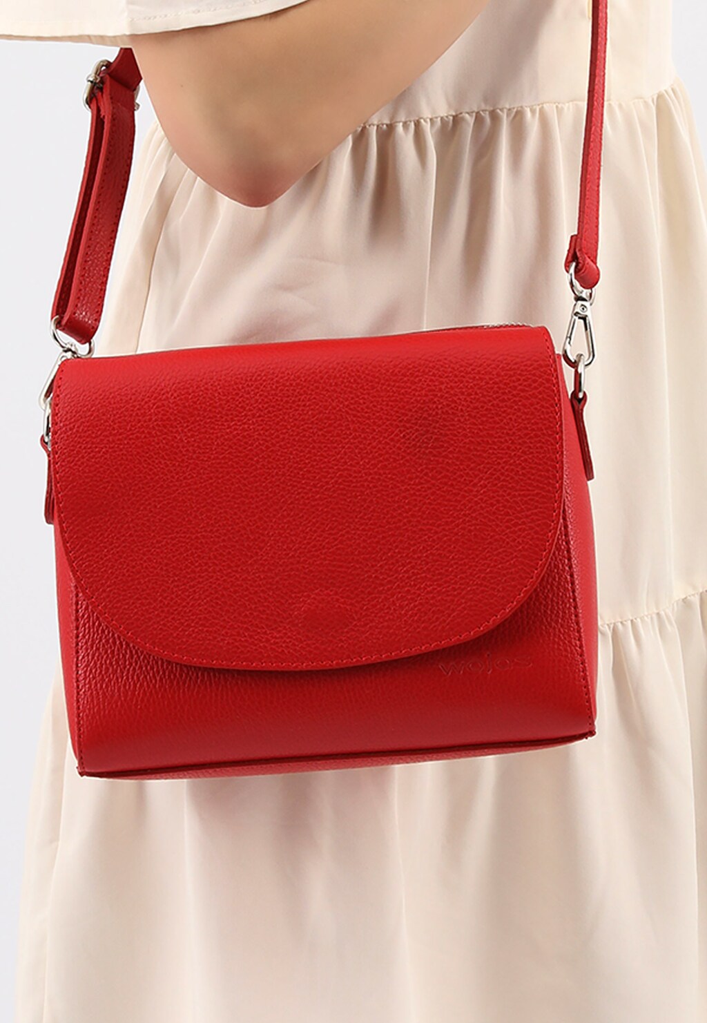 Czerwona torebka damska 8859-55 Widok 1