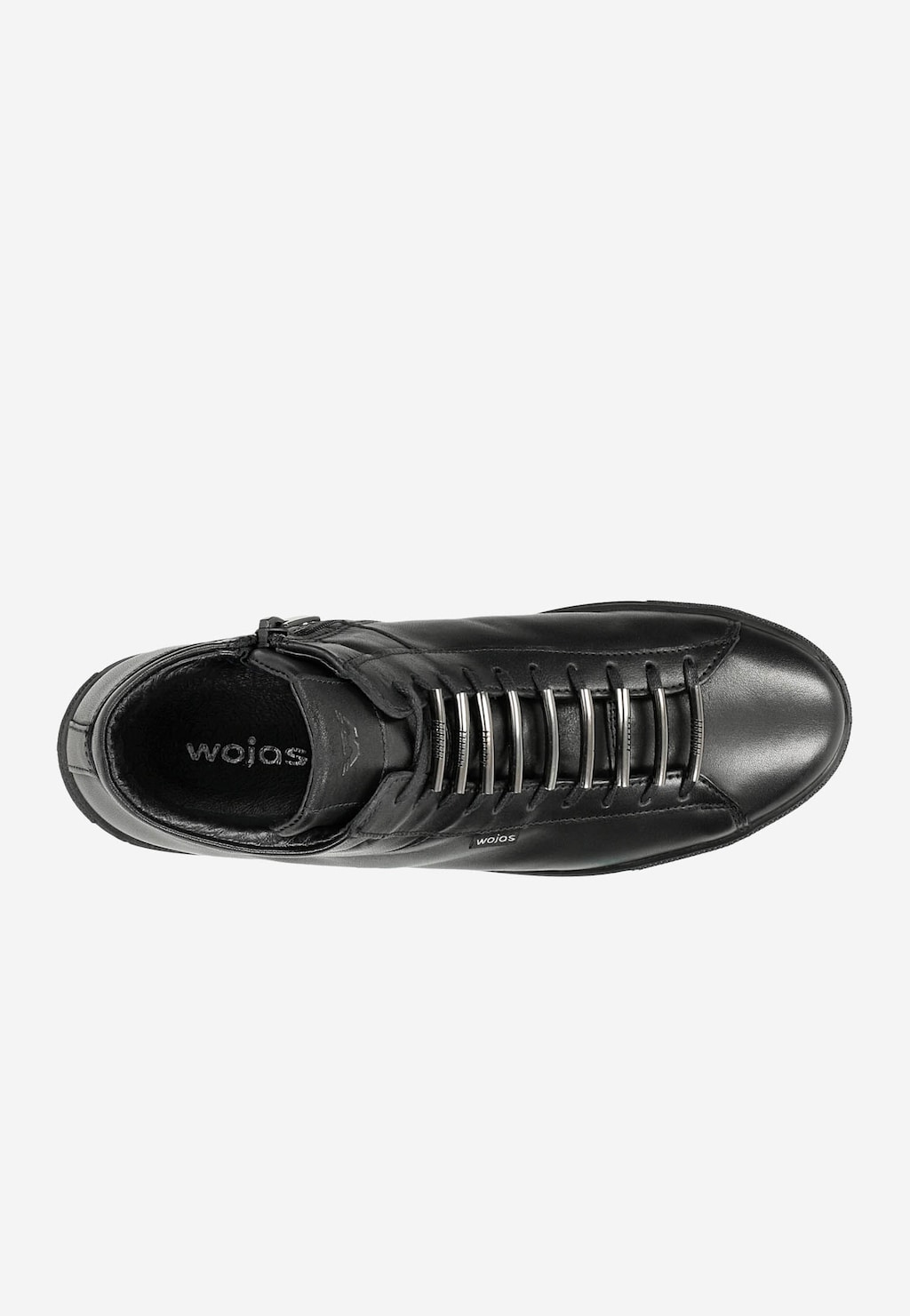 Czarne trzewiki damskie w sportowym stylu 64062-51 Widok 5