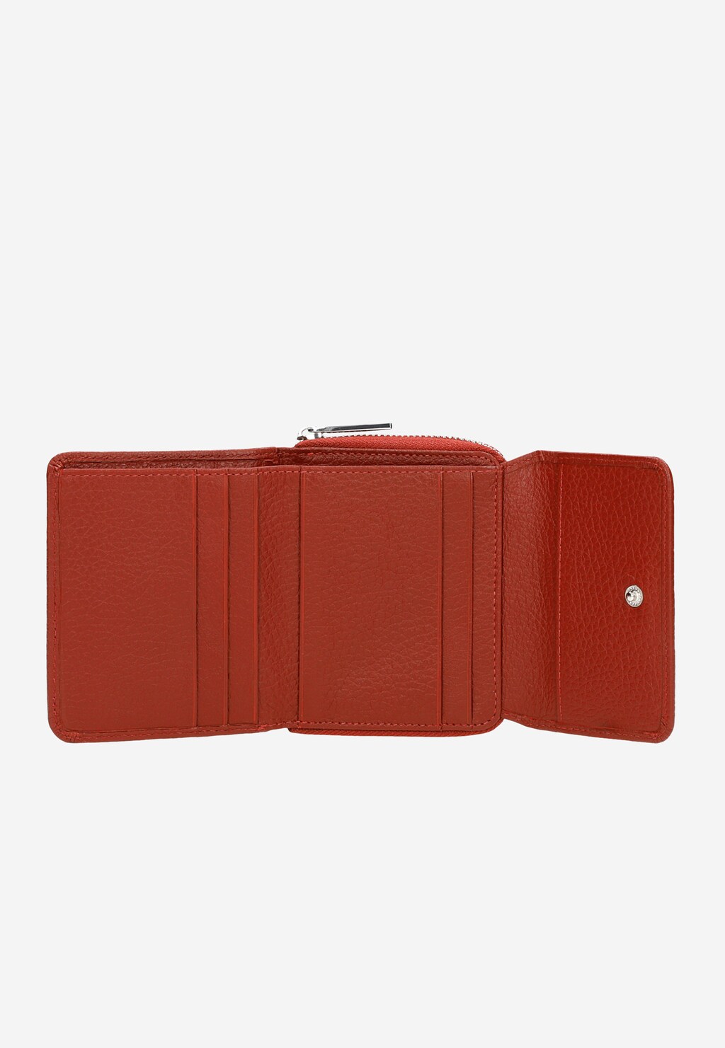 Mały bordowy portfel damski  91034-55 Widok 5