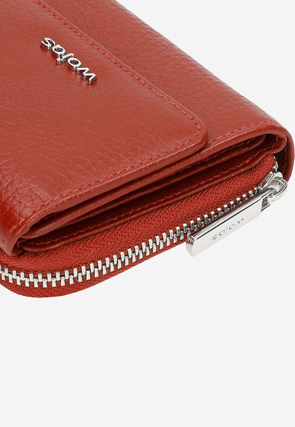 Mały bordowy portfel damski  91034-55 Widok 6