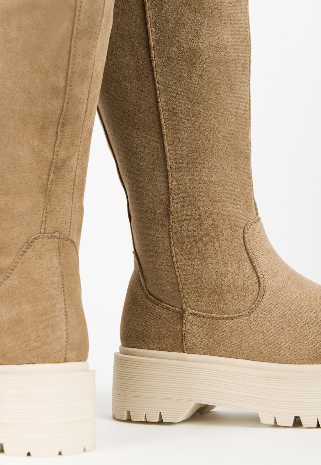 WJS jasnobrązowe kozaki damskie z ociepleniem WJS45014-64 Widok 4