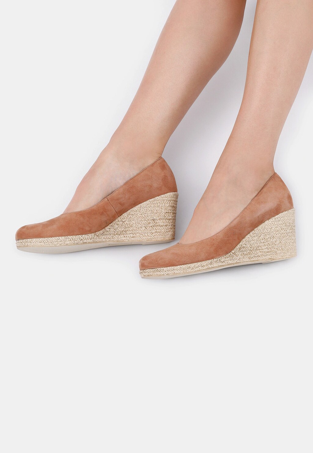 Lodičky na kline v hnedej farbe na všetky letné zážitky 35077-63 Widok 7